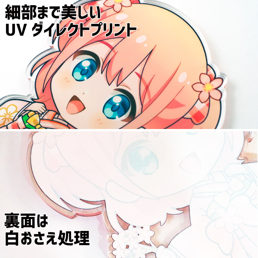 アクリル 裏面