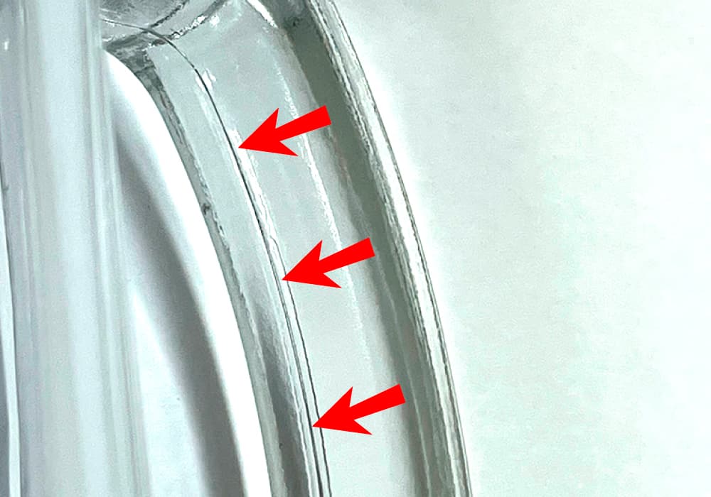 持ち手の継ぎ目