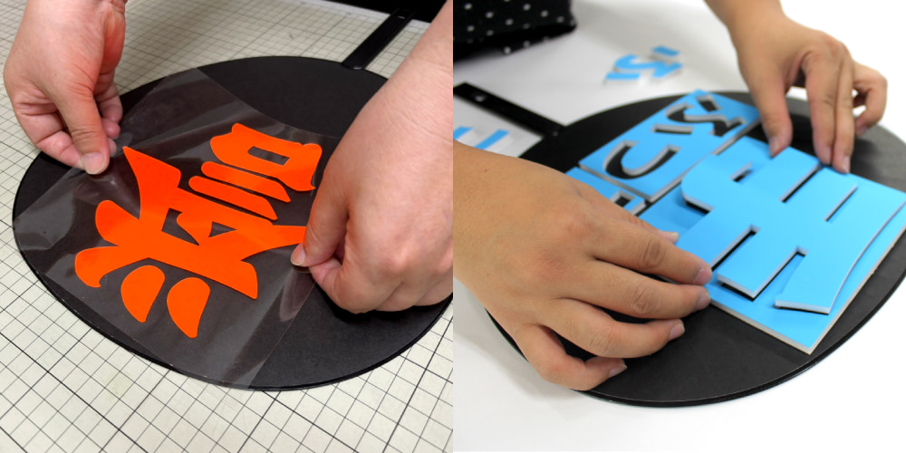 うちわ文字 シール 切り文字ステッカー Web deco｜応援うちわ専門店 ファンクリ