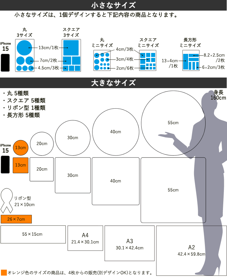 ステッカー 作成 サイズ