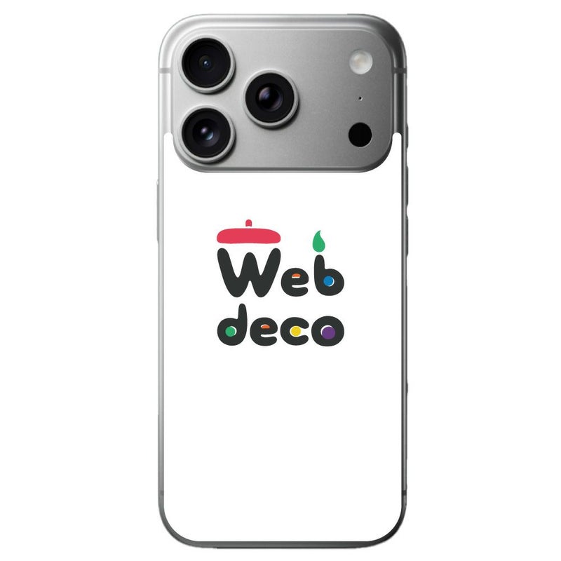 Web deco iPhone スキンシール 【 iPhone 17 Pro Max 用 】【 4個セット 】