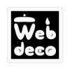 Web deco スタンプ 浸透印 50×50mm【5050】